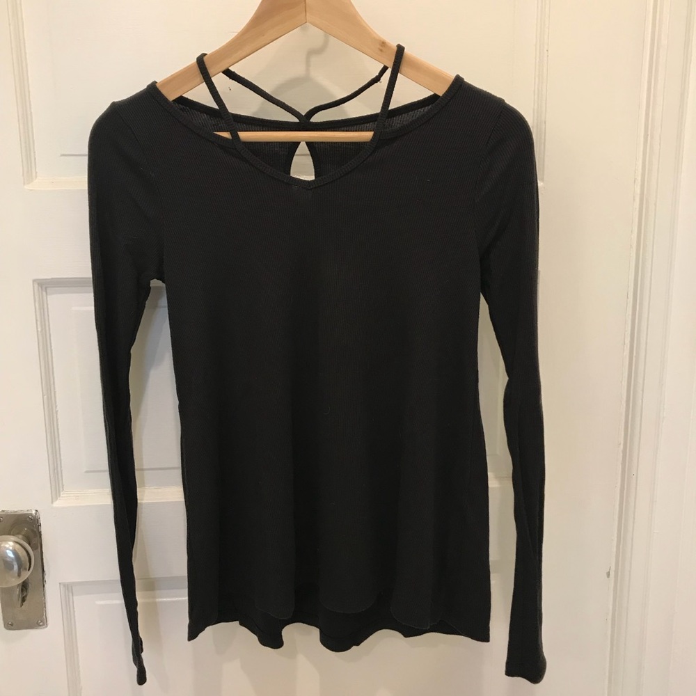 HOLLISTER cutout long sleeve